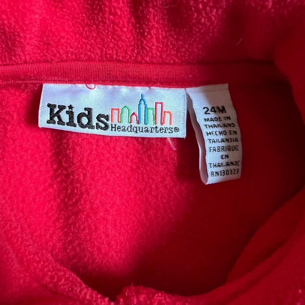 Toddler Girl Fleece Coat, Size 24 months
